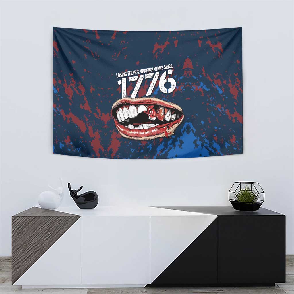 USA Ice Hockey Tapestry Losing Teeth and Winning Wars Since 1776