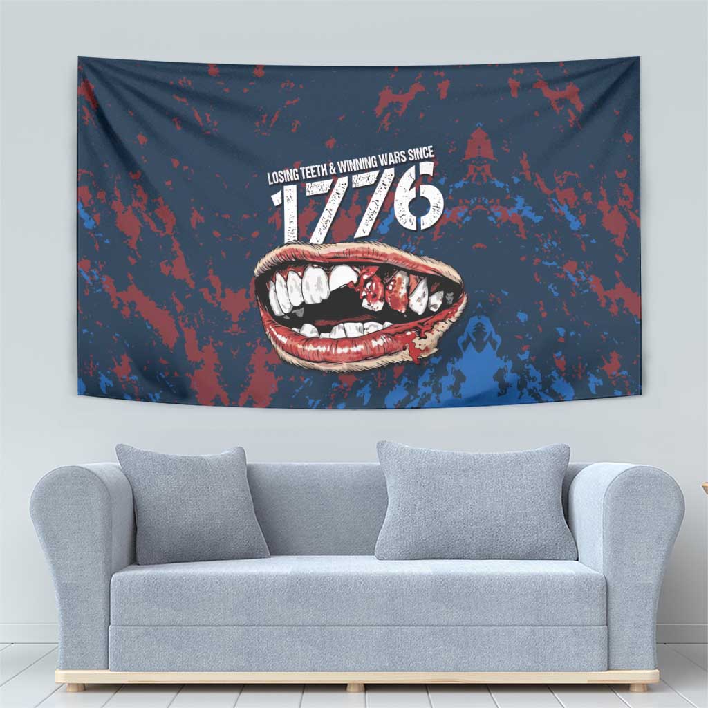 USA Ice Hockey Tapestry Losing Teeth and Winning Wars Since 1776