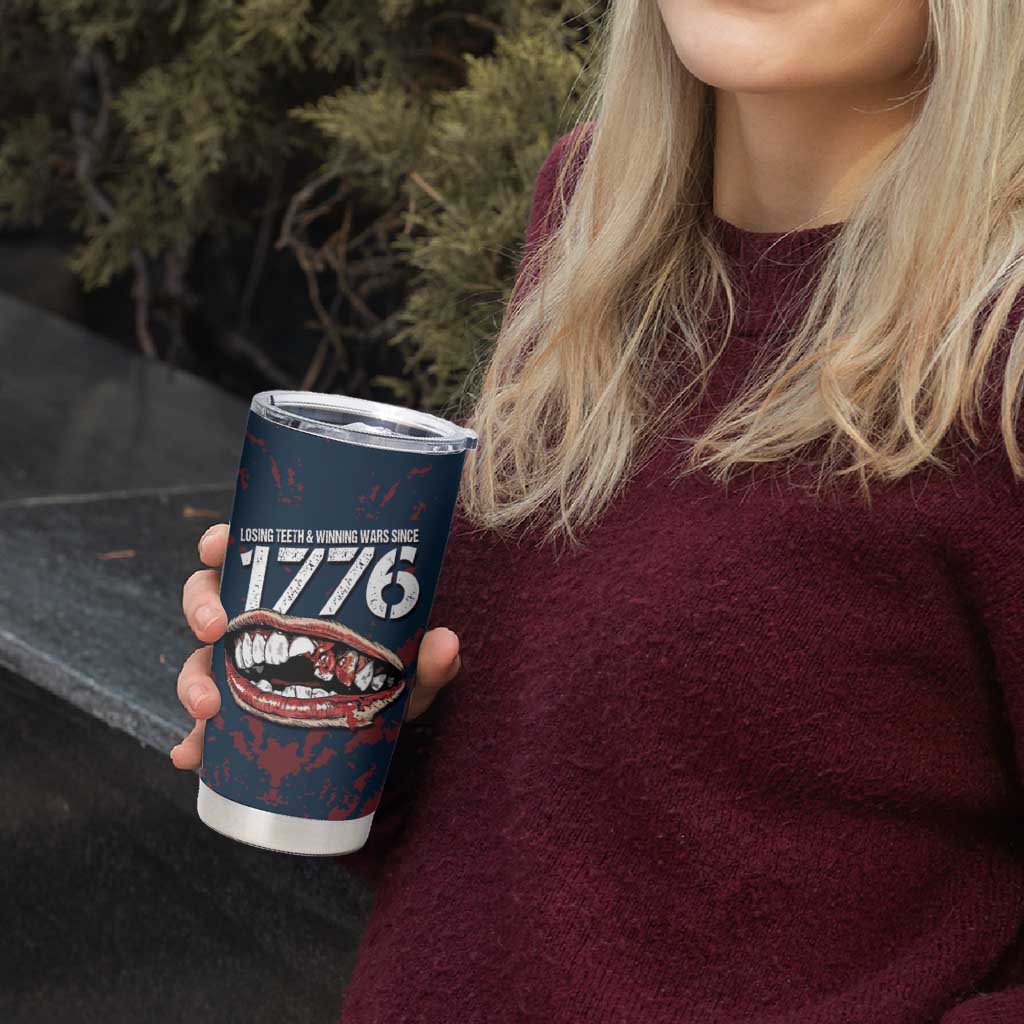 USA Ice Hockey Tumbler Cup Losing Teeth and Winning Wars Since 1776