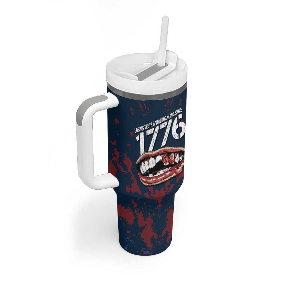 USA Ice Hockey Tumbler With Handle Losing Teeth and Winning Wars Since 1776