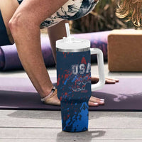 USA Ice Hockey Tumbler With Handle Losing Teeth and Winning Wars Since 1776