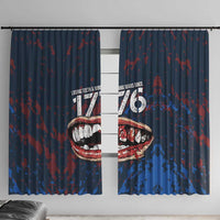 USA Ice Hockey Window Curtain Losing Teeth and Winning Wars Since 1776
