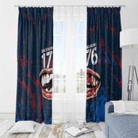 USA Ice Hockey Window Curtain Losing Teeth and Winning Wars Since 1776