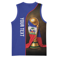 Personalized Afro Haiti Football 2026 Basketball Jersey Trophy Flag Pride Art