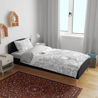 World Football 2026 Turkey Bedding Set Crescent Stars Ottoman Baroque White Version