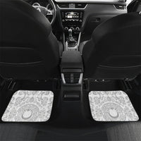 Custom World Football 2026 Turkey Car Mats Crescent Stars Ottoman Baroque White Version