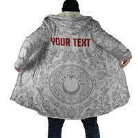 Custom World Football 2026 Turkey Cloak Crescent Stars Ottoman Baroque White Version