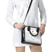 World Football 2026 Turkey Shoulder Handbag Crescent Stars Ottoman Baroque White Version