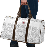 World Football 2026 Turkey Travel Bag Crescent Stars Ottoman Baroque White Version