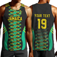 Custom Afro-Jamaicans Football Men Tank Top Reggae Boyz Tribal Glory