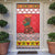 Personalized Romania Christmas Door Cover Romanian Carpet The Goat Dance - Wonder Print Shop