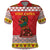 Personalized Romania Christmas Polo Shirt Romanian Carpet The Goat Dance - Wonder Print Shop