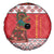 Personalized Romania Christmas Spare Tire Cover Romanian Carpet The Goat Dance - Wonder Print Shop