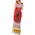 Personalized Romania Christmas Tank Maxi Dress Romanian Carpet The Goat Dance - Wonder Print Shop