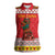 Personalized Romania Christmas Women Sleeveless Polo Shirt Romanian Carpet The Goat Dance - Wonder Print Shop