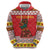 Personalized Romania Christmas Zip Hoodie Romanian Carpet The Goat Dance - Wonder Print Shop