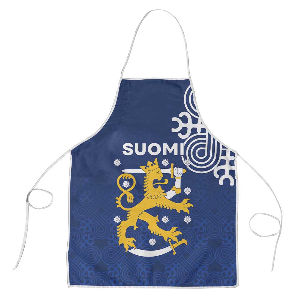 Finland Nordic Lion Apron Pride Of Suomi - Wonder Print Shop