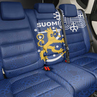Finland Nordic Lion Back Car Seat Cover Pride Of Suomi - Wonder Print Shop