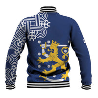 Finland Nordic Lion Baseball Jacket Pride Of Suomi - Wonder Print Shop