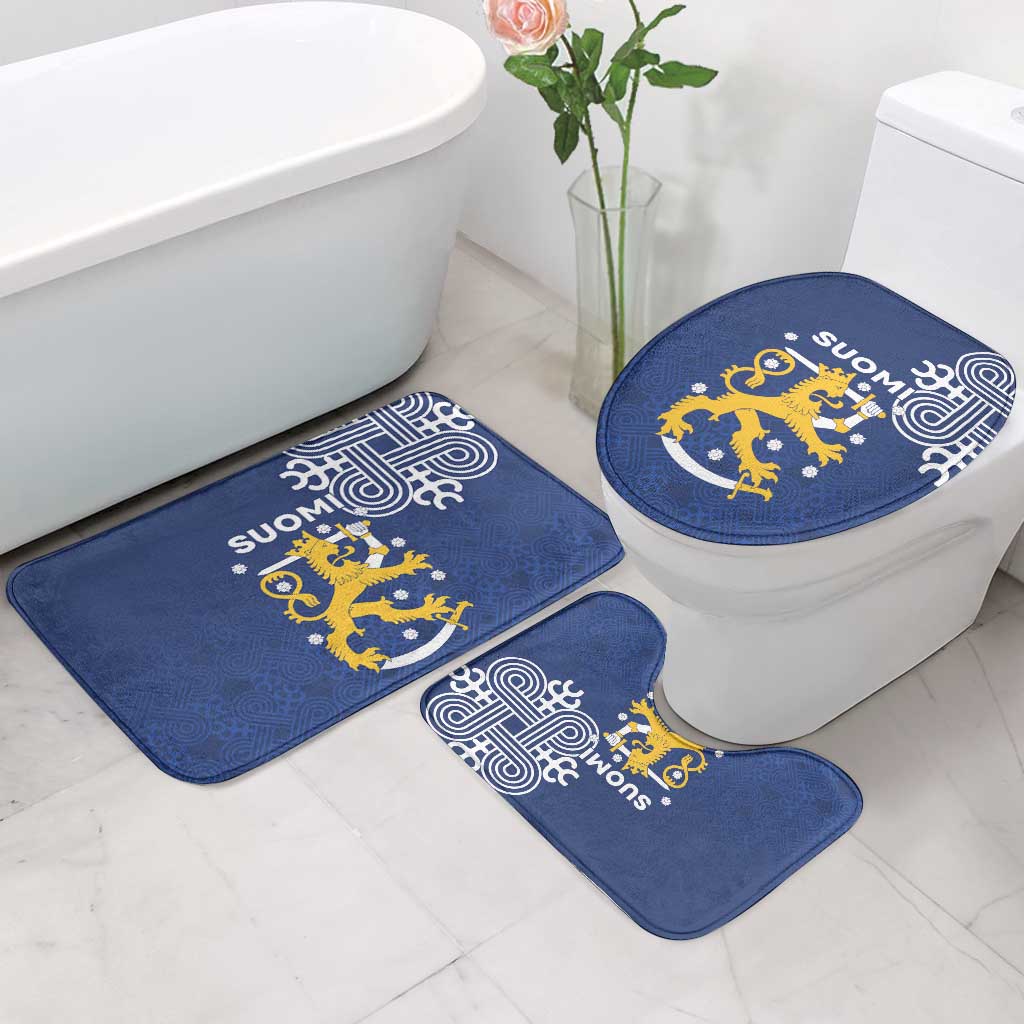 Finland Nordic Lion Bathroom Set Pride Of Suomi - Wonder Print Shop