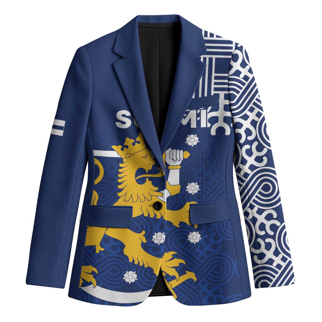 Finland Nordic Lion Blazer Pride Of Suomi - Wonder Print Shop