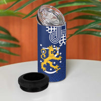 Finland Nordic Lion 4 in 1 Can Cooler Tumbler Pride Of Suomi - Wonder Print Shop