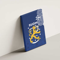Finland Nordic Lion Canvas Wall Art Pride Of Suomi - Wonder Print Shop