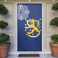 Finland Nordic Lion Door Cover Pride Of Suomi - Wonder Print Shop