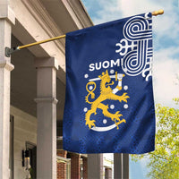 Finland Nordic Lion Garden Flag Pride Of Suomi - Wonder Print Shop