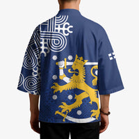 Finland Nordic Lion Kimono Pride Of Suomi - Wonder Print Shop