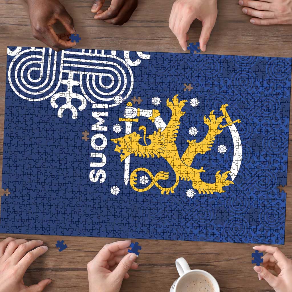Finland Nordic Lion Puzzle Pride Of Suomi - Wonder Print Shop