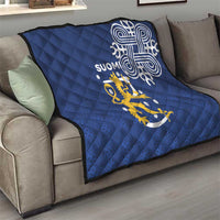 Finland Nordic Lion Quilt Pride Of Suomi - Wonder Print Shop