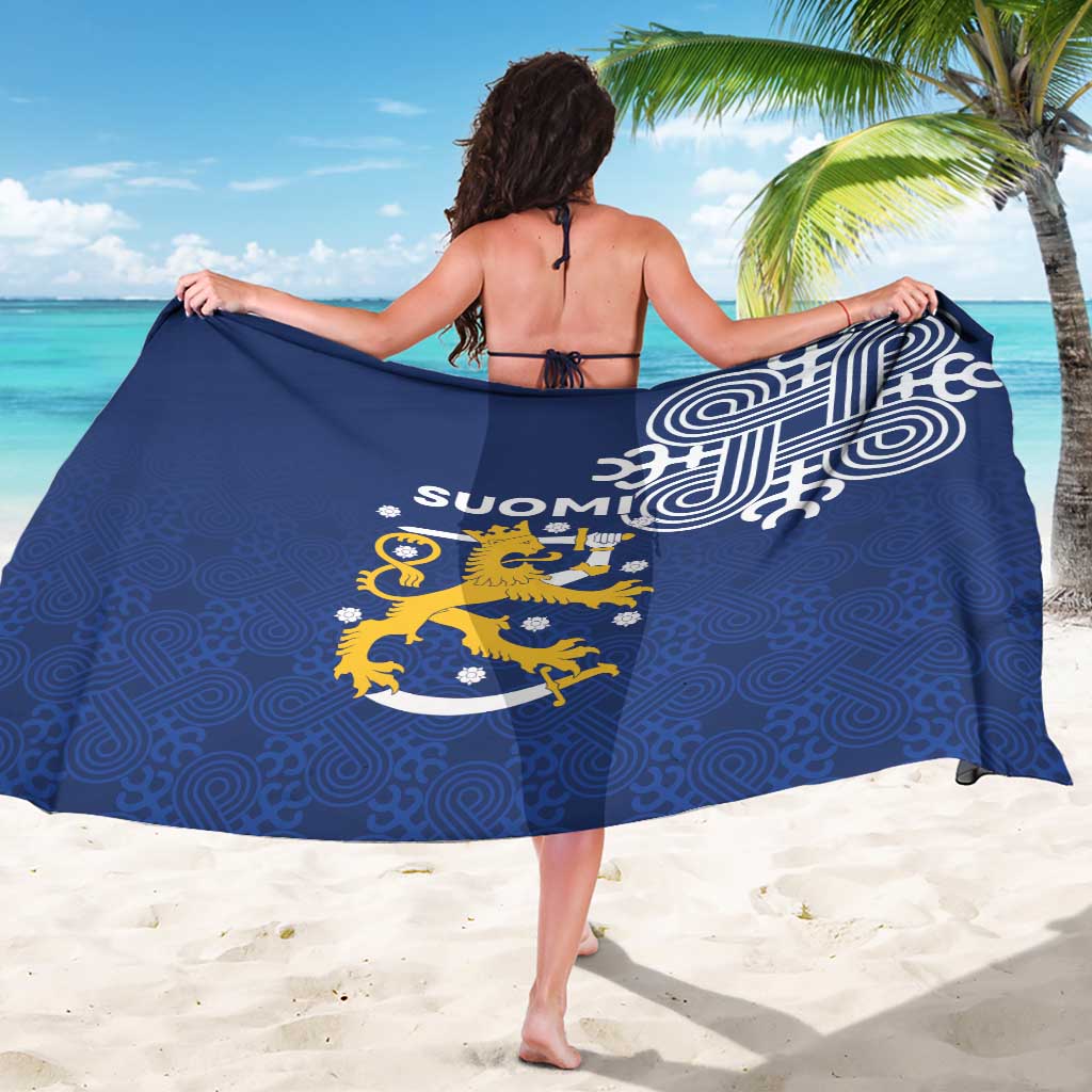 Finland Nordic Lion Sarong Pride Of Suomi - Wonder Print Shop