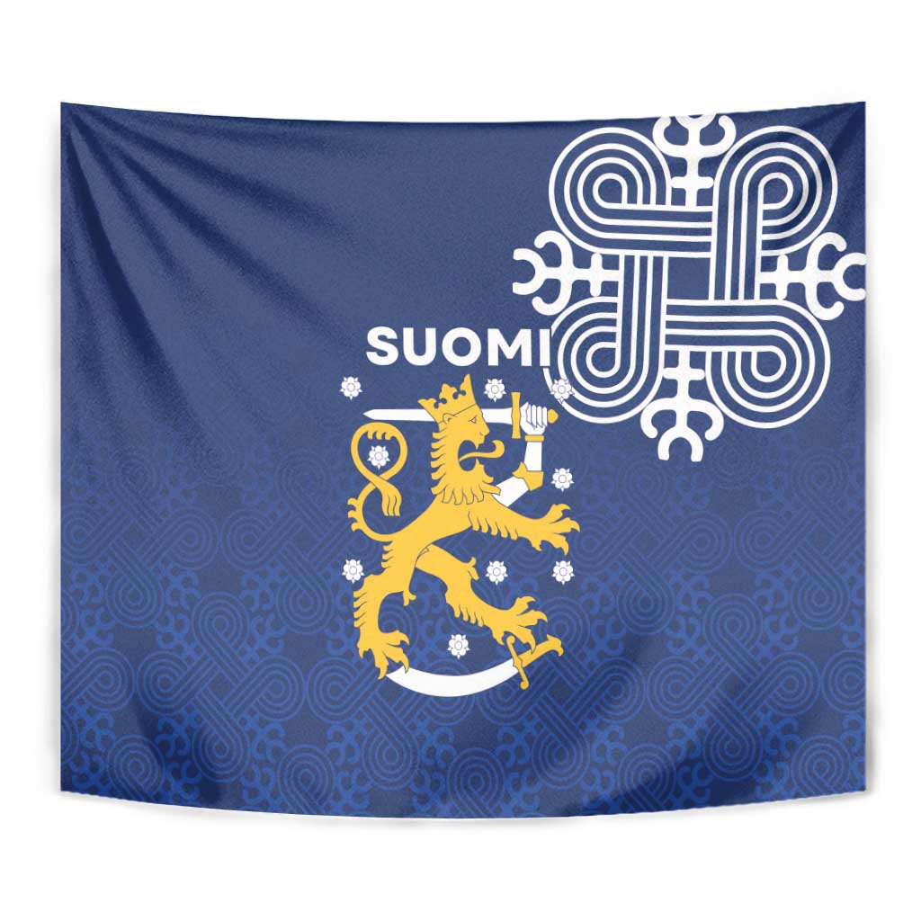 Finland Nordic Lion Tapestry Pride Of Suomi - Wonder Print Shop