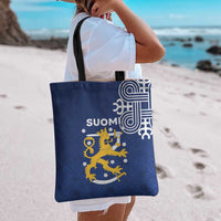 Finland Nordic Lion Tote Bag Pride Of Suomi - Wonder Print Shop