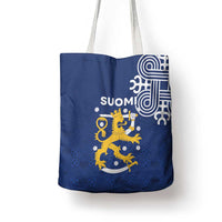 Finland Nordic Lion Tote Bag Pride Of Suomi - Wonder Print Shop