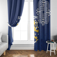 Finland Nordic Lion Window Curtain Pride Of Suomi - Wonder Print Shop