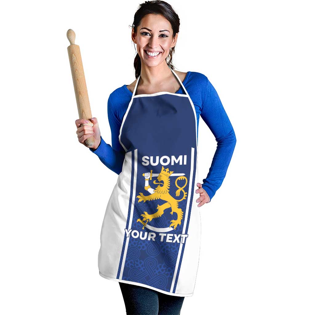 Personalized Finland Suomi Lion Apron Pride Of The North - Wonder Print Shop