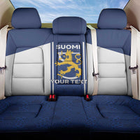 Personalized Finland Suomi Lion Back Car Seat Cover Pride Of The North - Wonder Print Shop