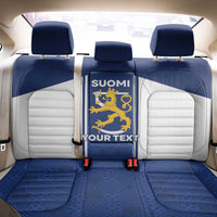 Personalized Finland Suomi Lion Back Car Seat Cover Pride Of The North - Wonder Print Shop