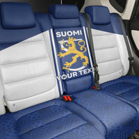 Personalized Finland Suomi Lion Back Car Seat Cover Pride Of The North - Wonder Print Shop