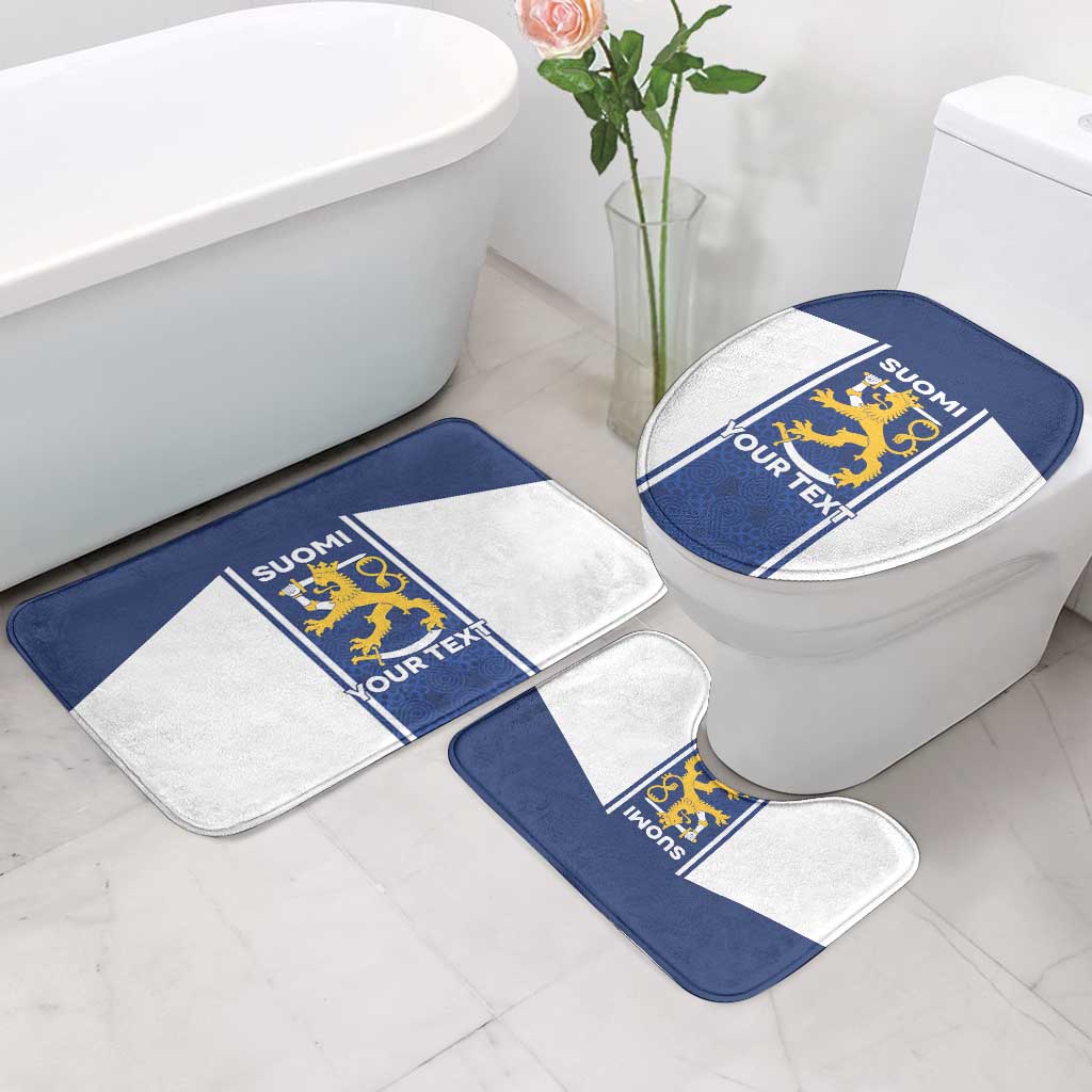 Personalized Finland Suomi Lion Bathroom Set Pride Of The North - Wonder Print Shop