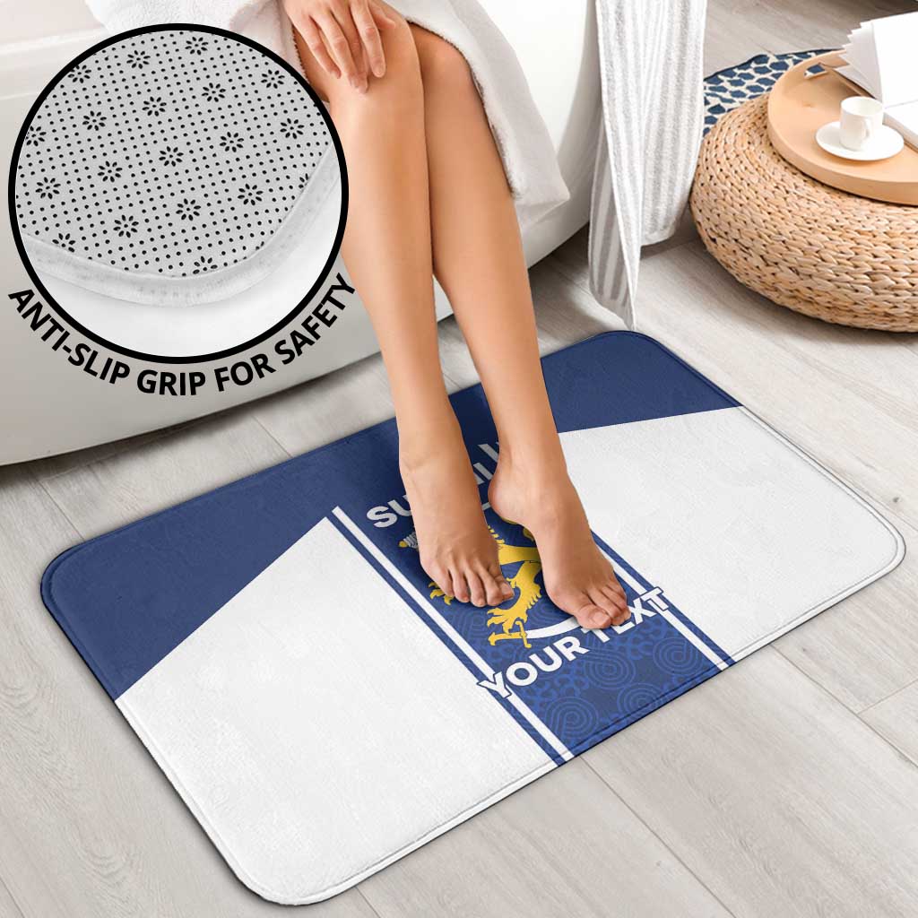 Personalized Finland Suomi Lion Bathroom Set Pride Of The North - Wonder Print Shop