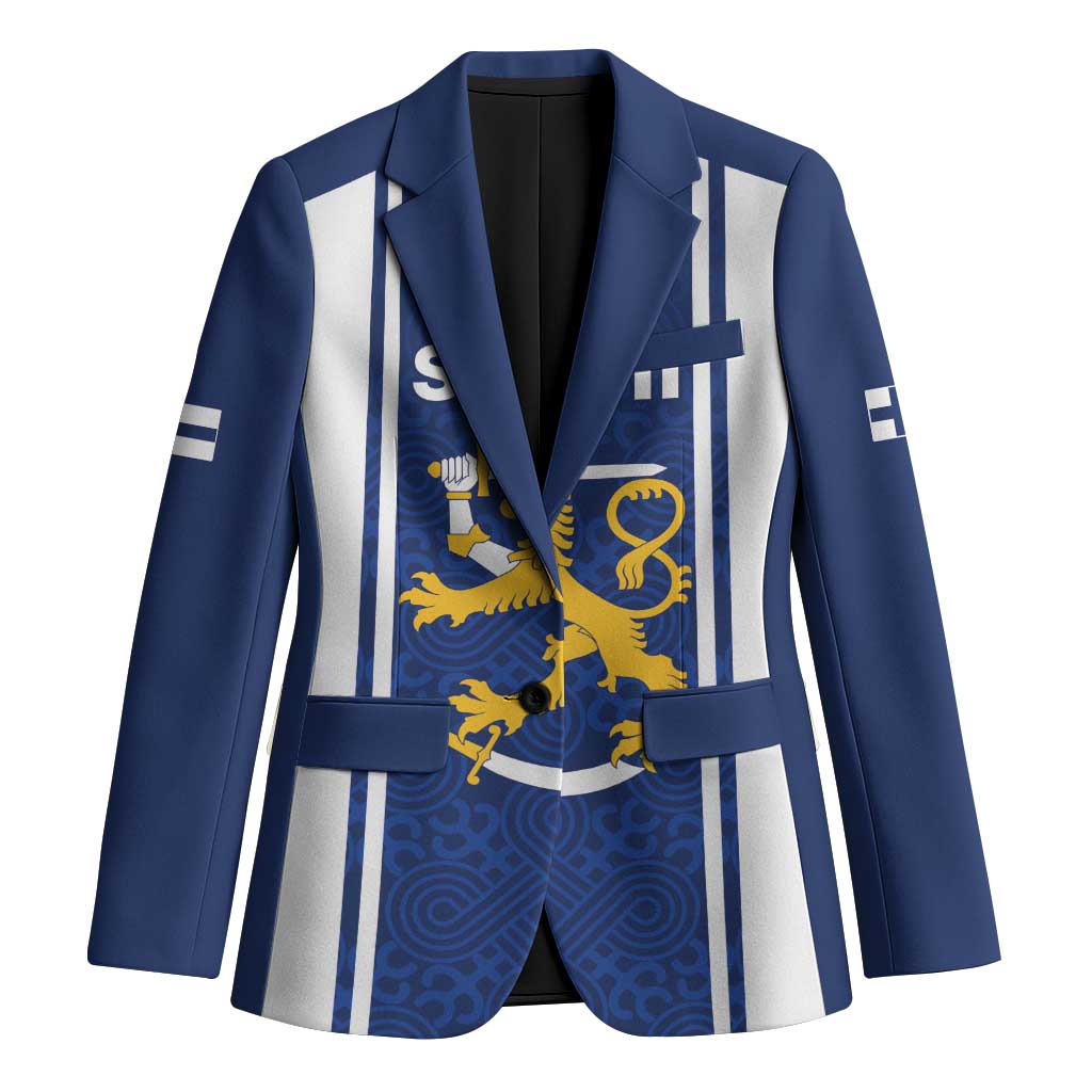 Personalized Finland Suomi Lion Blazer Pride Of The North - Wonder Print Shop