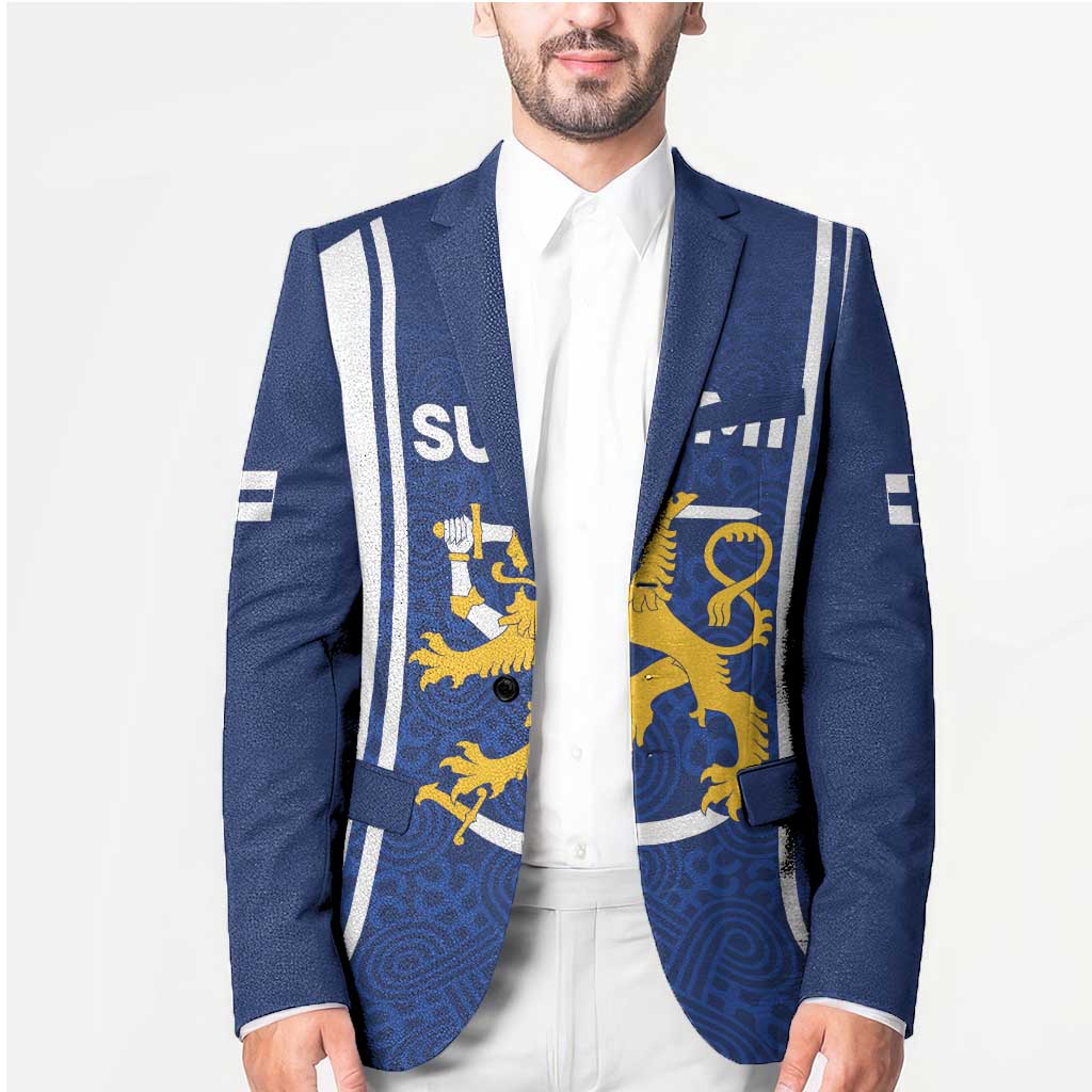 Personalized Finland Suomi Lion Blazer Pride Of The North - Wonder Print Shop