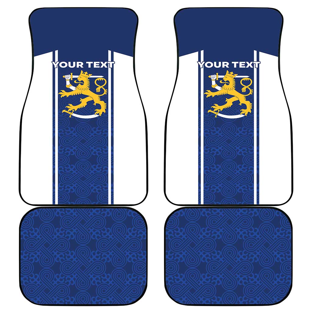 Personalized Finland Suomi Lion Car Mats Pride Of The North - Wonder Print Shop