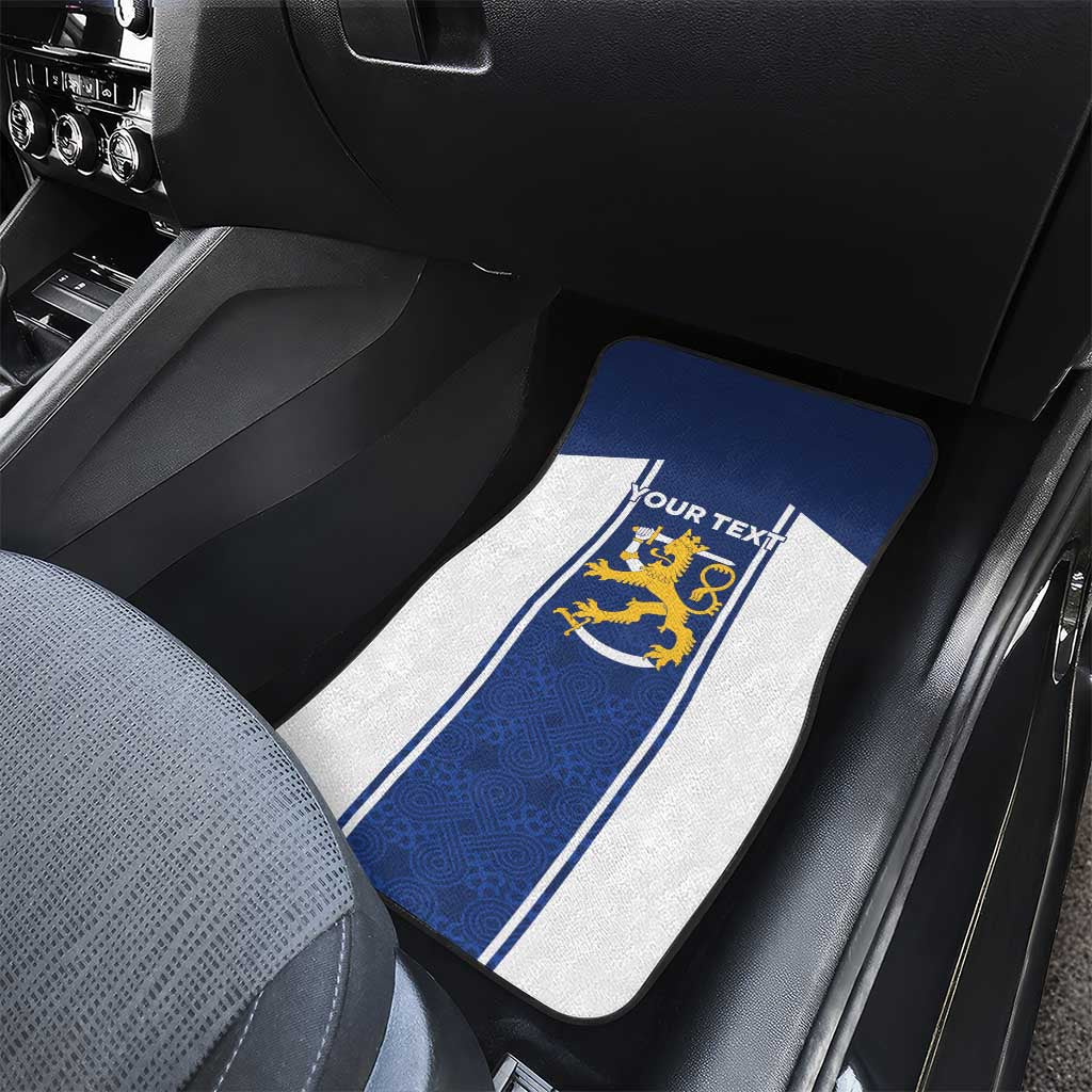 Personalized Finland Suomi Lion Car Mats Pride Of The North - Wonder Print Shop