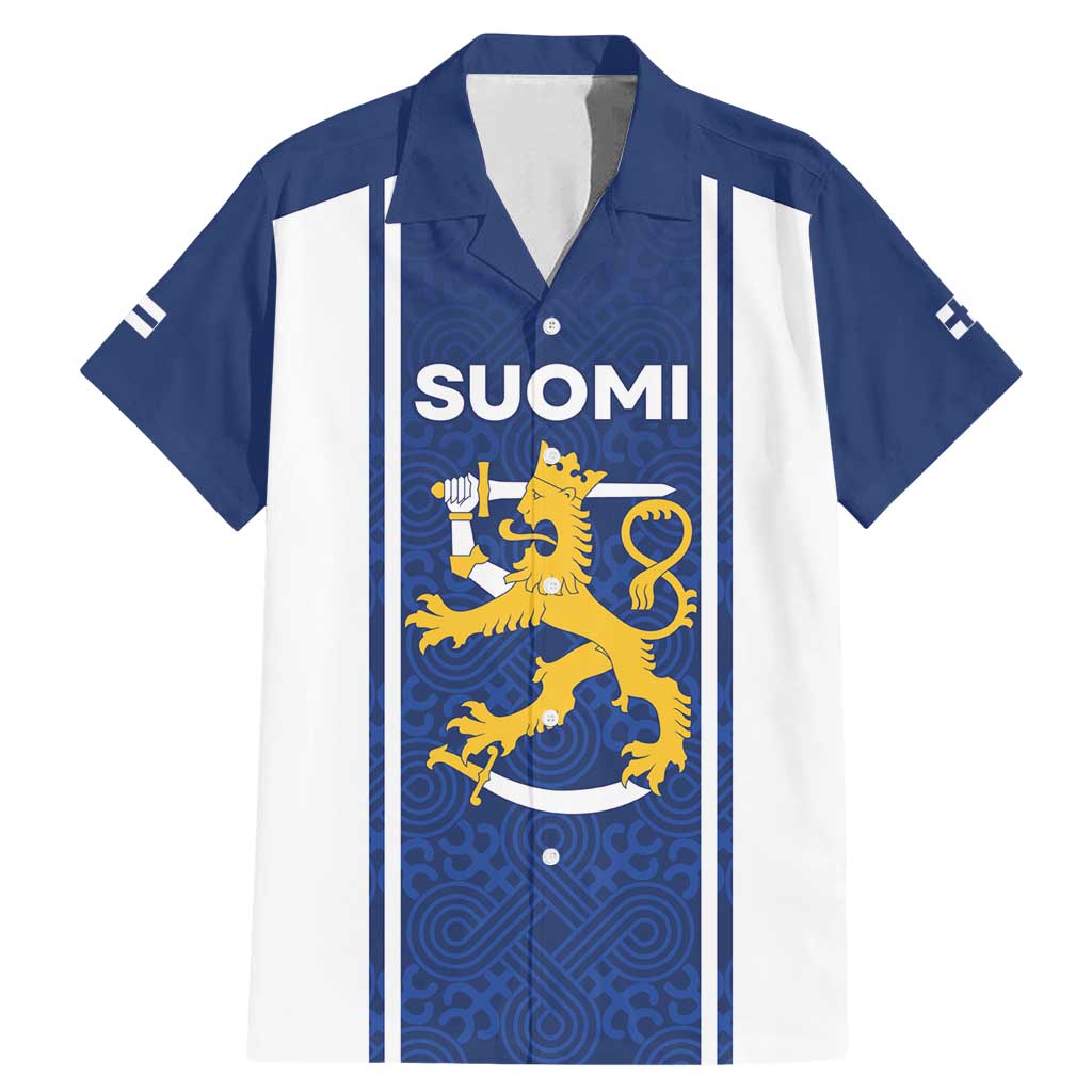 Personalized Finland Suomi Lion Family Matching Mermaid Dress and Hawaiian Shirt Pride Of The North - Wonder Print Shop