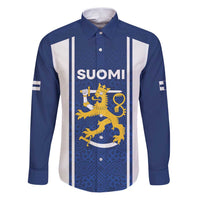 Personalized Finland Suomi Lion Family Matching Puletasi and Hawaiian Shirt Pride Of The North - Wonder Print Shop