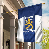 Personalized Finland Suomi Lion Garden Flag Pride Of The North - Wonder Print Shop